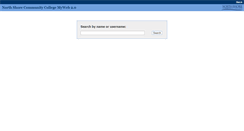 Desktop Screenshot of myweb.northshore.edu