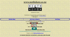 Desktop Screenshot of northshore.co.nz