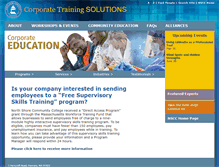 Tablet Screenshot of corporate.northshore.edu